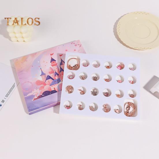 Рождественский адвент-календарь 2024 года, набор для самостоятельного изготовления браслетов, обратный отсчет до Рождества на 24 дня, ювелирные изделия, аксессуары с 22 бусинами, 2 браслета для детей, подростков, женщин