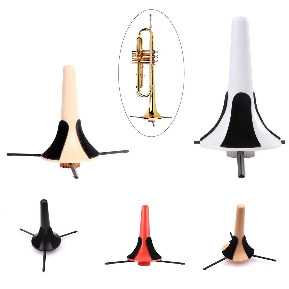 Foldable Tripod Holder Stand Metal Brass Legs Trumpets Tripod Holders  Musical Instrument