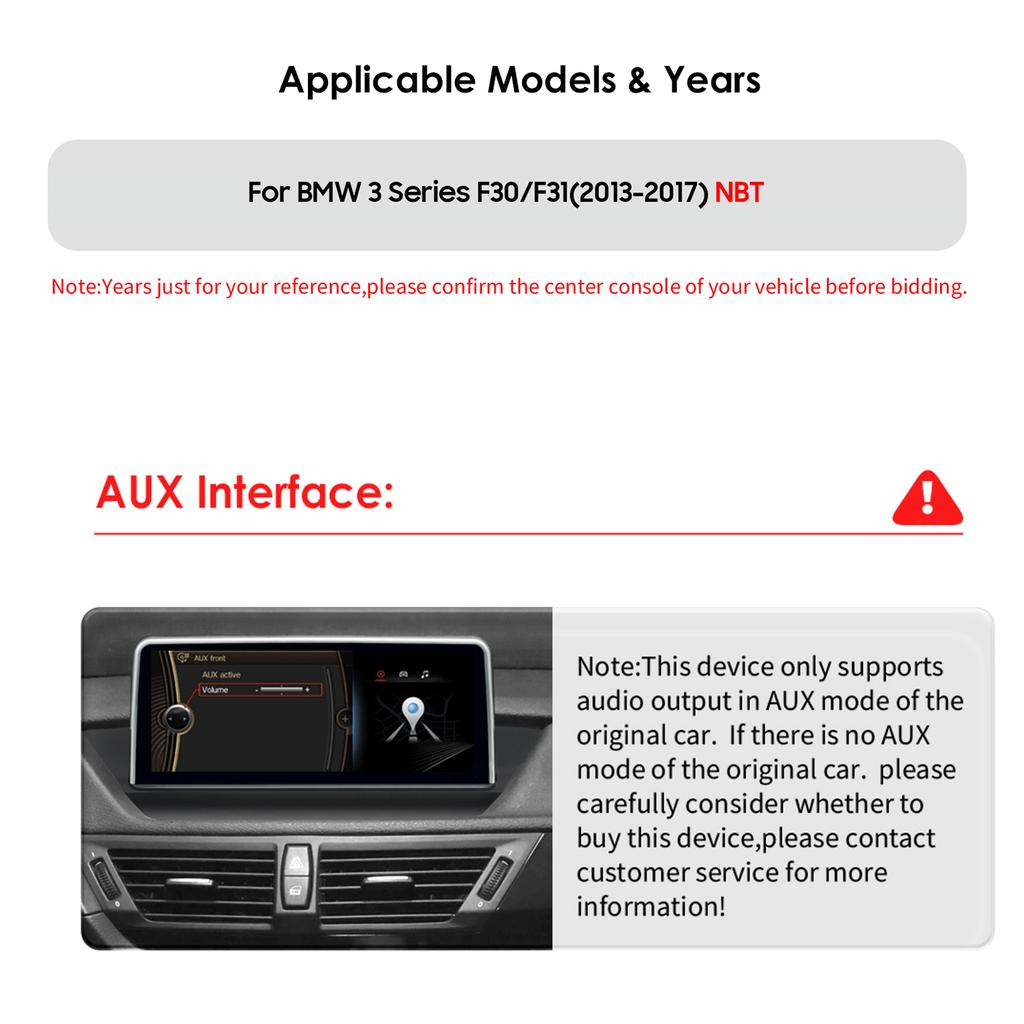 OSSURET 10,25" Android 13 Автомагнитола для BMW 3 F30 F31 2013-2017 NBT Авторадио 4G Carplay Мультимедийный проигрыватель интеллектуальных систем автомобиля Авто 4G RDS