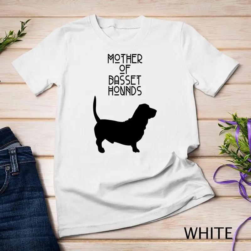 Mother Of Basset Hounds Acr065a Dog Unisex T Shirt
