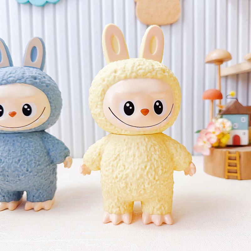 Labubu Cute Piggy Bank Figurine: Coin Storage Savings Jar for Children and Students