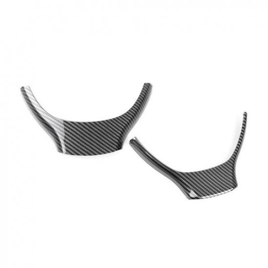 Накладка на руль в стиле карбонового волокна для BMW 5 7 серии F10 F11 F01 F02