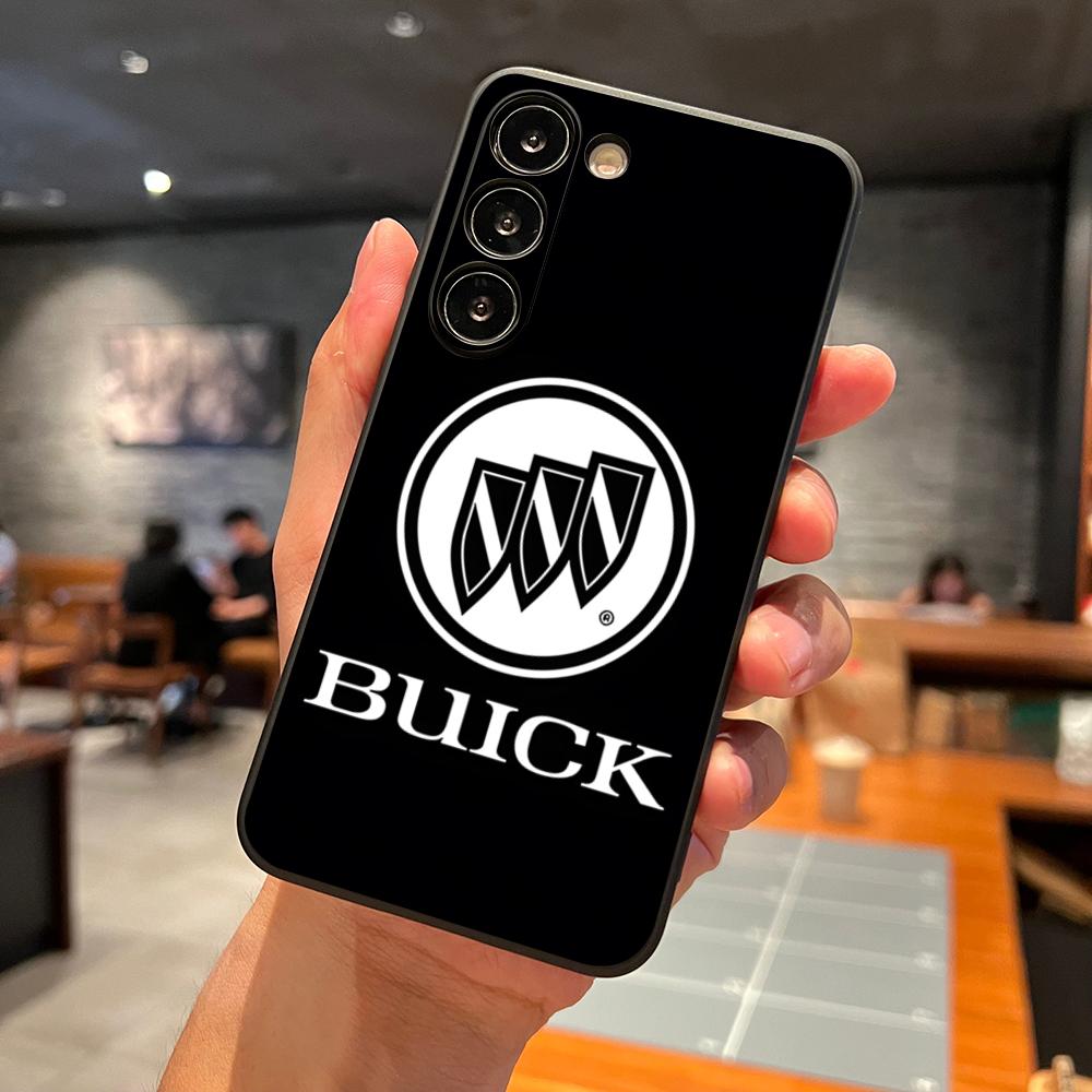 Чехол для телефона с логотипом автомобиля Buick для Samsung S25 Ultra S24 S23 S22 S21 S20 Plus Fe Galaxy A54 A53 A34 A25 Силиконовый чехол
