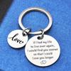 Mom Keychain Round Ring Faux Pearl Dangle Keyring No Matter How Old I Get I Always Need You Mom Keychain Mother Day Gift