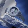 Casio G-Shock Фермерский дуб Восьмиугольные Двойной дисплей Кварцевый механизм Ремешок из смолы Часы Женские Синие GMA-S2100BA-2A2PR