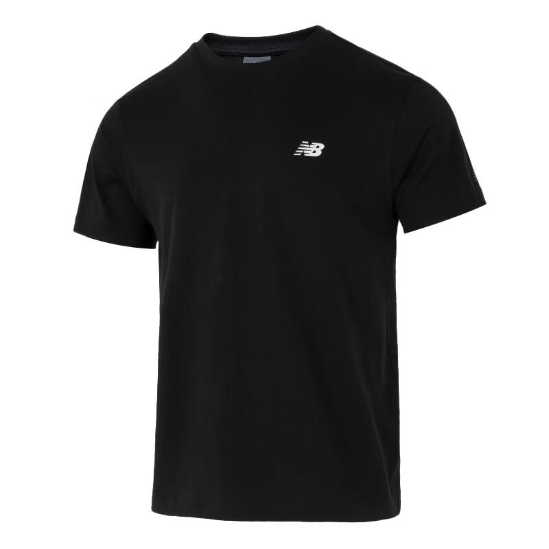 Men's T-Shirt New Balance T Shirt Unisex Black
