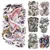 Large Sexy Tattoo Skull Temporary Body Arm Stickers Removable Waterproof Sticker