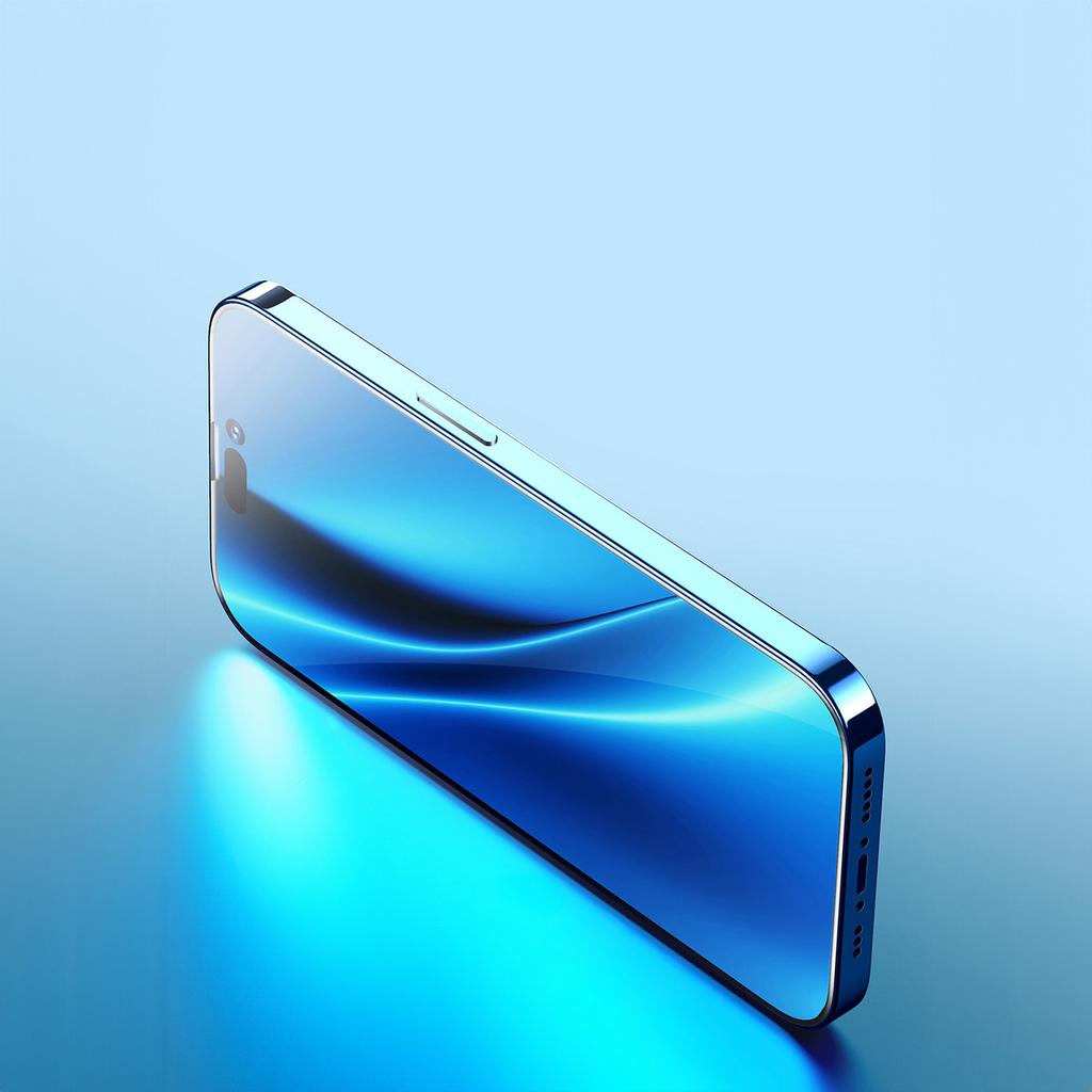 Baseus iPhone 14 Pro Tempered Glass Screen Protector - Full Coverage with Speaker Guard, Ultra-Thin 0.4mm, Includes Easy Installation Kit