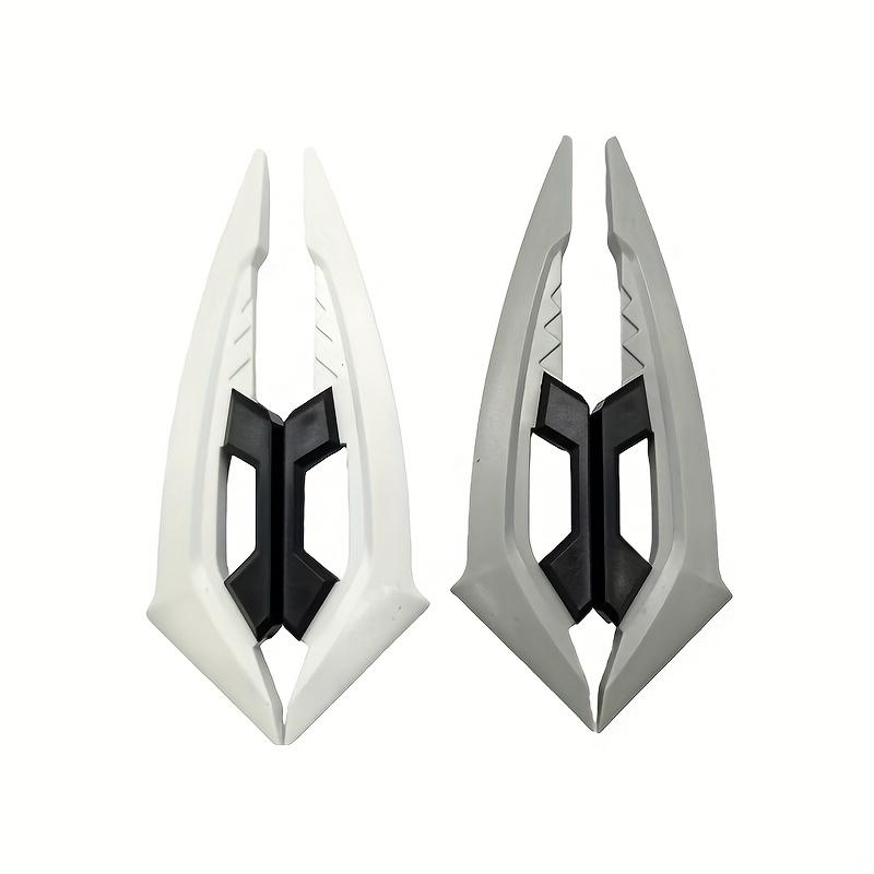 Наклейки для украшения кузова мотоцикла, фиксированный ветровой дефлектор, устойчивые к царапинам боковые ветровые лезвия в форме когтей, модные аксессуары для модификации