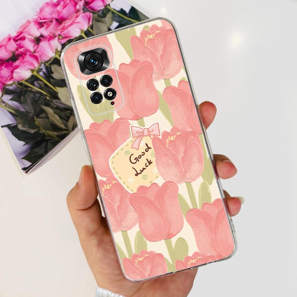 For Xiaomi Redmi Note 11 Case Note 11s Cover Popular Butterfly Dragon Soft Silicone Clear Case For Redmi Note 11S 5G Note11 Capa