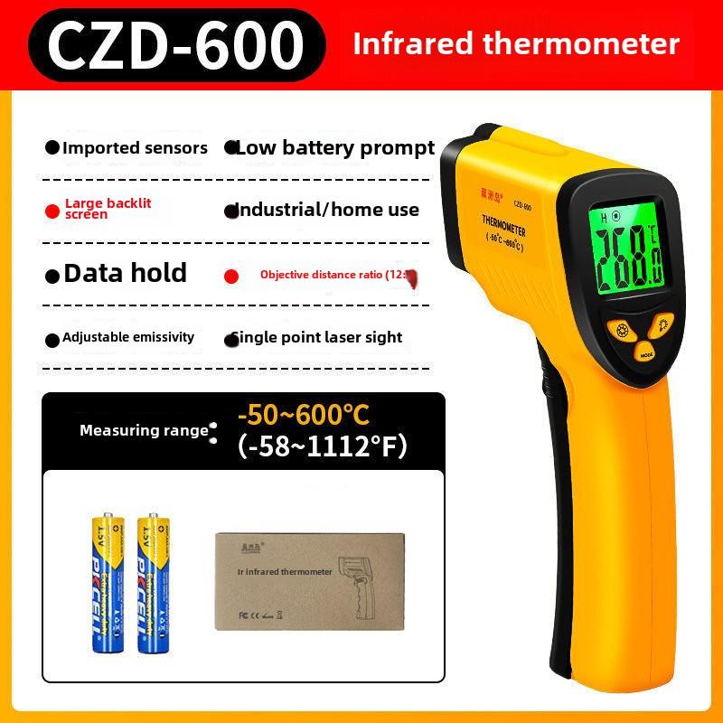 Инфракрасный термометр, цифровой термометр для приготовления пищи, выпечки в масле, высокоточный кухонный термометр, промышленный термометр