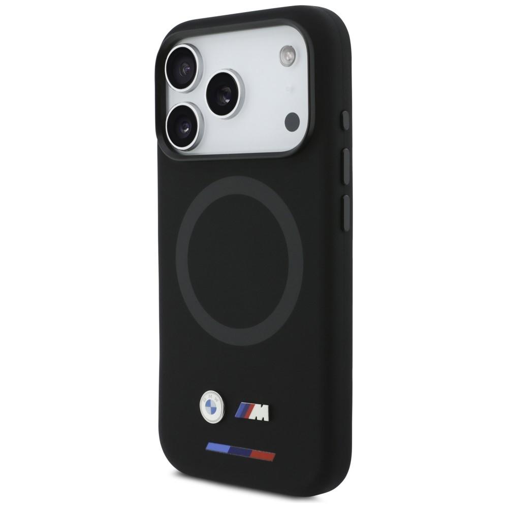 BMW M Silicon Logo MagSafe Case for iPhone 17 Pro Black