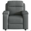 VidaXL Reclining Massage Chair Dark Grey Fabric, Massage Chair, Armchair, Sofa Armchair, Office Chair 4015691