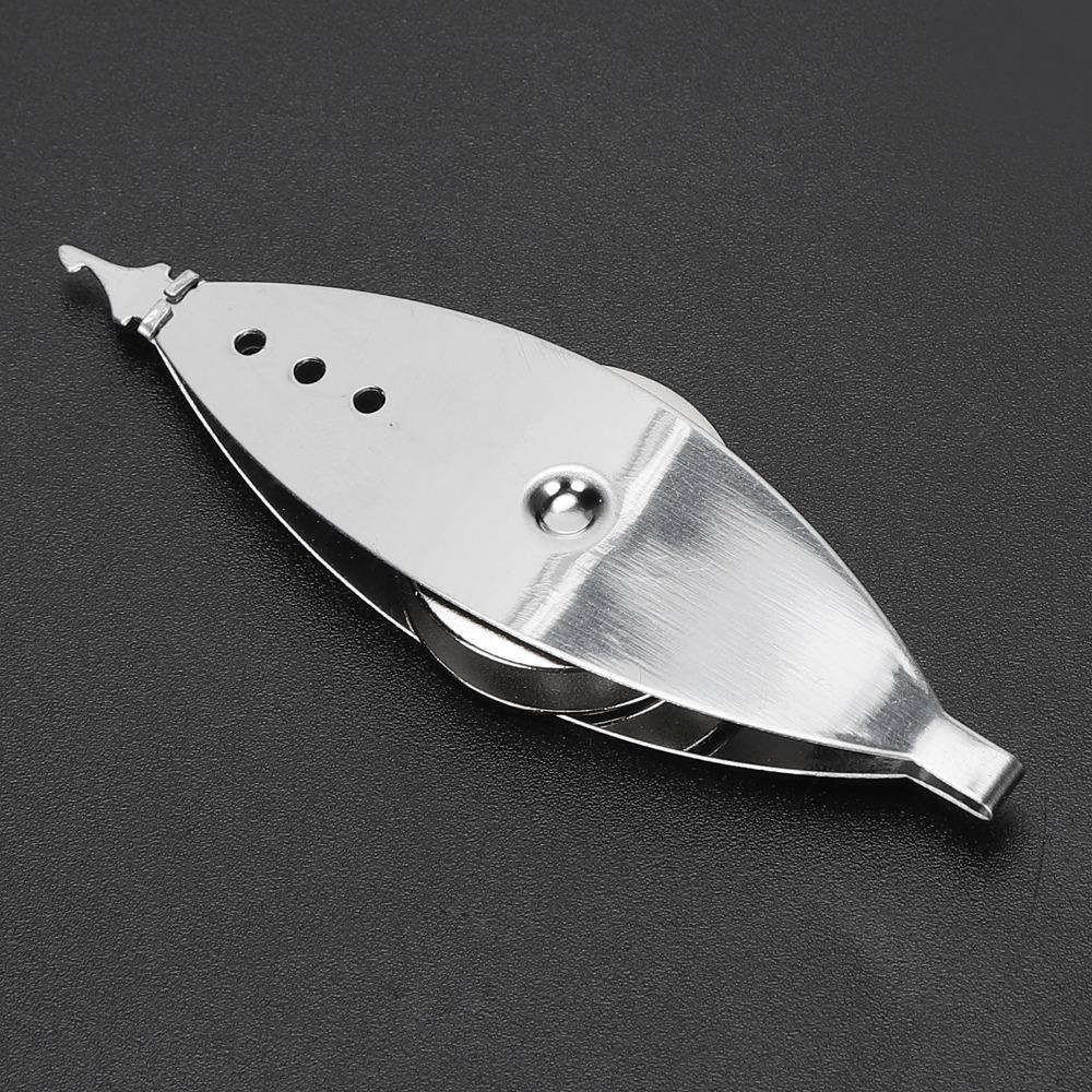 2Pcs Iron Tatting Shuttle Silver Sewing Accessory Durable Lace-Making Tool Household Handcraft