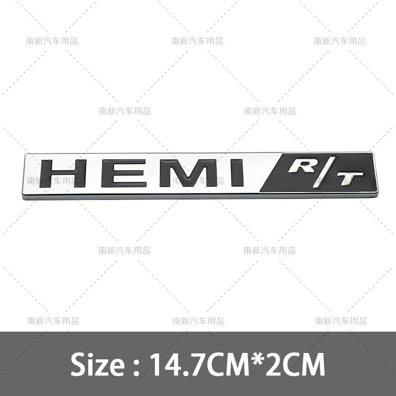 Металлические 3D наклейки на автомобиль Hemi, значок-эмблема на решетку радиатора, наклейка на задний багажник для Charger SRT SXT Durango Caliber Journey Caravan Ram Viper