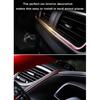 Car Styling 5M/pcs Universal DIY Flexible Interior Decoration Moulding Trim Strips Car Central Control and Door Decoration