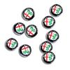 UHFO9 14mm Car Key Badge Emblem Replacement Car Key Sticker For Alfa Romeo 147 159 156 Giulietta Giulia Mito Spider Auto Accessories