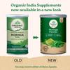 ORGANIC INDIA Порошок моринги 100 г Упаковка из 2 штук Богатый питательными веществами суперфуд для ежедневного благополучия, поддержки энергии и использования в смузи