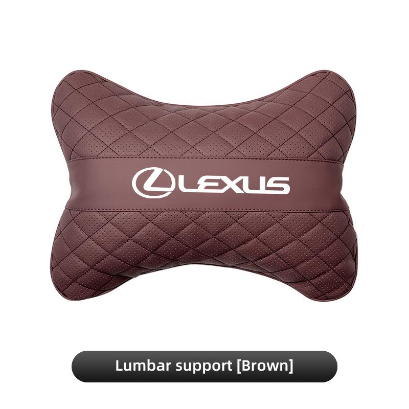 AIT1 Car Seat Head Support Cushion Lumbar Pillow Interior Accessories For Lexus F SPORT LBX NX RX 350h 450h ES UX 300e GS GX IS LS LX
