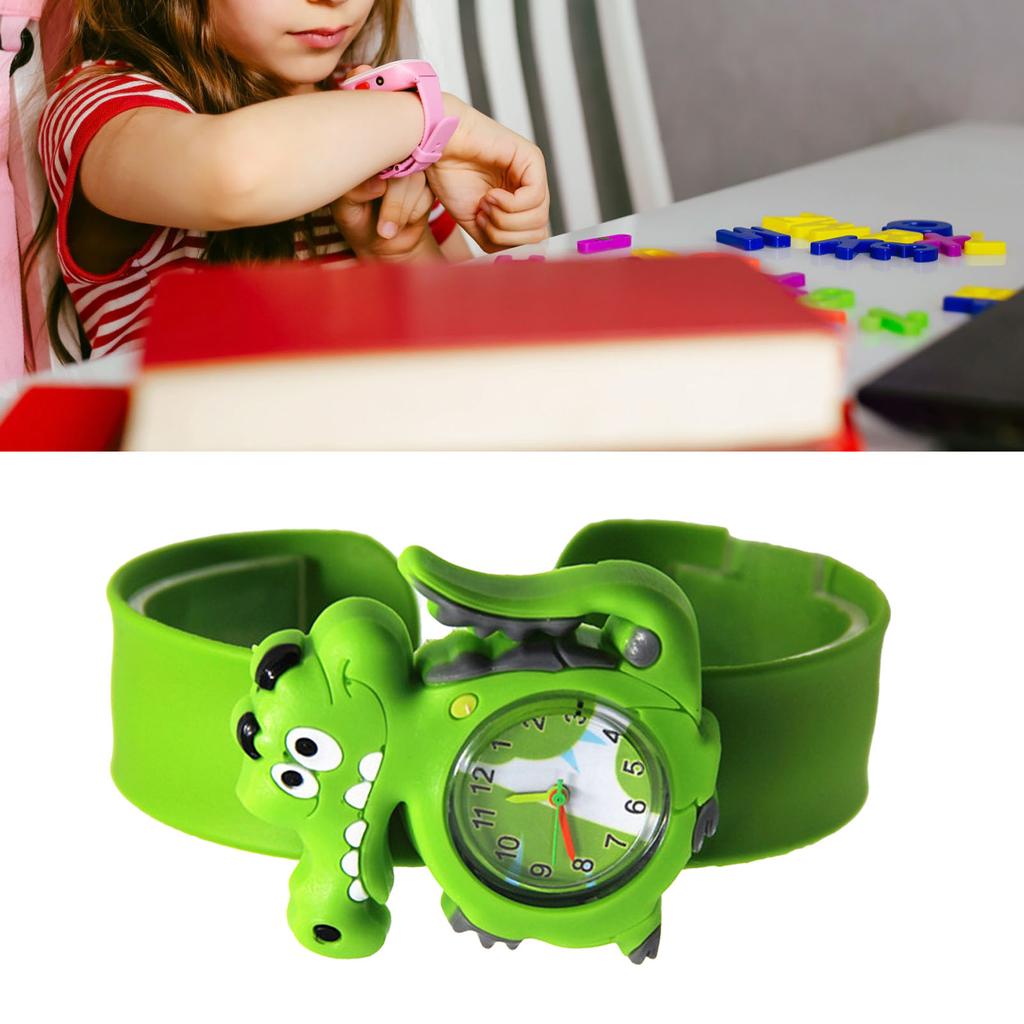 Toddler Watch Safe Comfortable Wear Cartoon Design Lightweight Sturdy Kid Watch Toy for Boys Girls