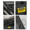 Fashionable Plastic Durable Organizer Double Layers Waterproof Fishing Tackle Box Bait Storage Case