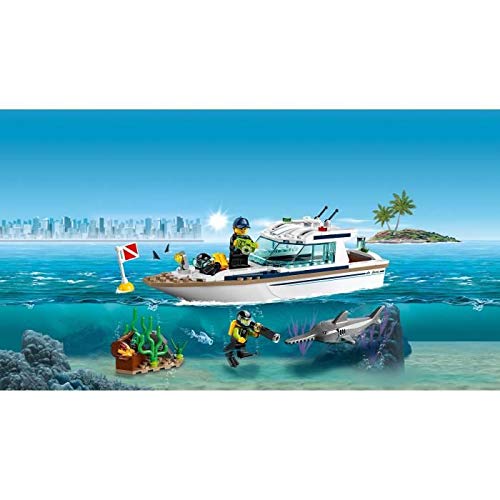 LEGO City Дайвинг-яхта 60221 Конструктор Игрушки для мальчиков и девочек