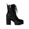 Women's Shoes Autumn Winter High-heeled Boots British Style Women's Boots Ankle Boots 34-43