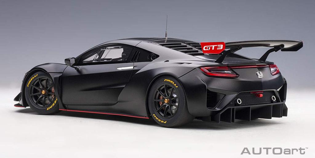 AUTOart Honda NSX GT3 2018 Матово-черный Готовый продукт 81899 1/18