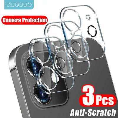 3 шт. Полное покрытие объектива камеры стекло для iPhone 16 12 13 14 15 Pro Max Mini Защитное стекло для iPhone 11 XR X XS Max Защитное стекло