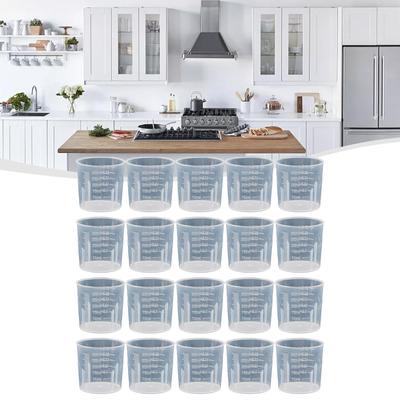 Высококачественные мерные стаканы 20 шт., легкий пластик