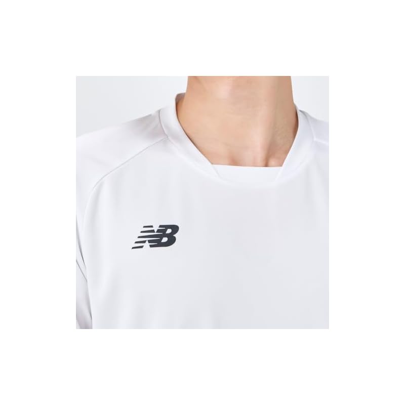 [New Balance] Мужская футболка с коротким рукавом Dry Футболка для спортивной игры в футбол (JMTF0486)(JMTF0488) белый (WT) L