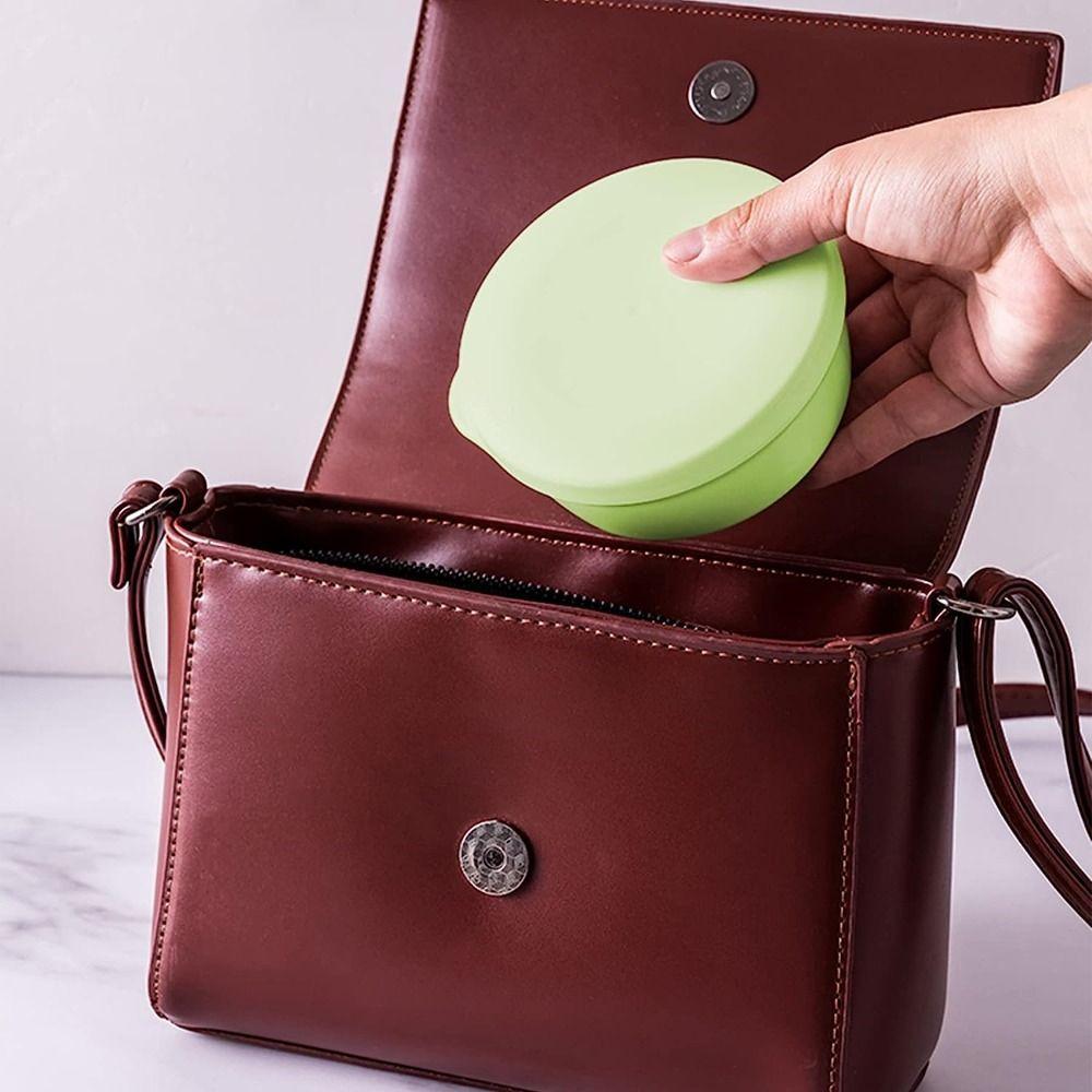 Plastic Travel Soap Container Self Draining Portable Soap Dish Laundry   Shower