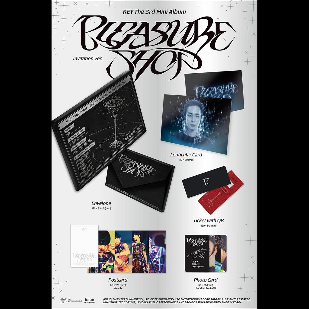 KEY Pleasure Shop QR-версия. (Приглашение вер.) / Smini-версия.