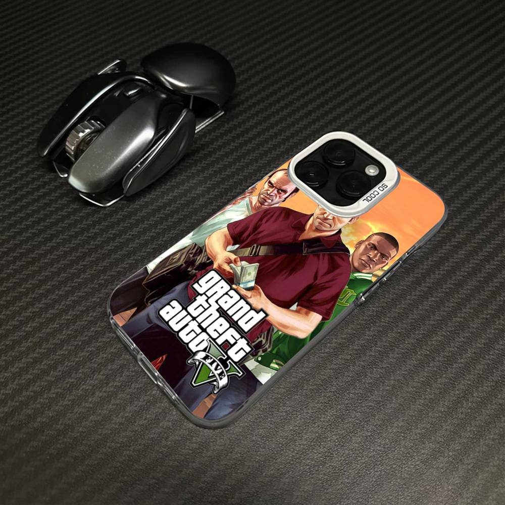 Чехол для телефона San Andreas G-GTA для iPhone 16 15 14 13 12 11 Pro Max 17 Plus Цветной чехол