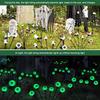 Halloween Decor Outdoor Solar Scary Eyeball Light 6/8/10LED Solar Halloween Path Light Last Up To 20H Halloween Party Decoration