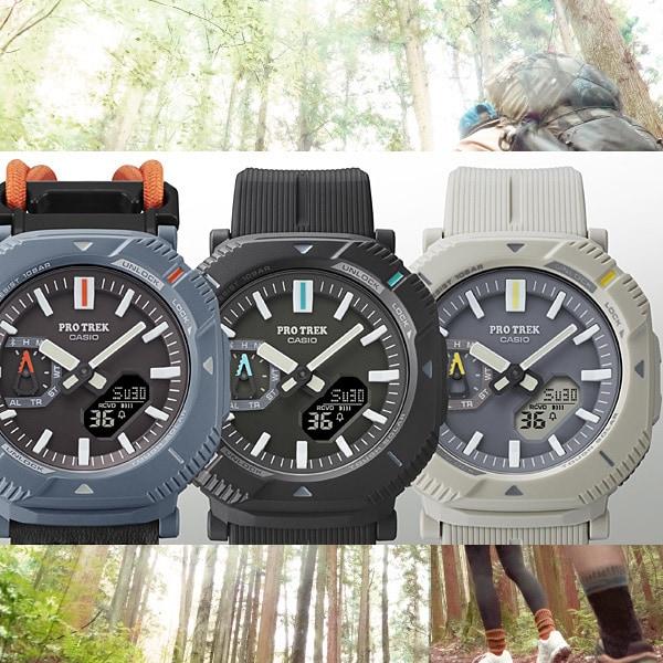 Casio Мужские часы PRO TREK PRJ-B001-7JF [линия PRO TREK Hiker] Смола *Биомасса Пластик Цифровые Аналоговые