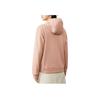 Anta Solid Color Brand Logo Drawstring Hooded Long Sleeve Sweatshirt Women Sweatshirt Pink 162247718-3