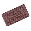 Number Alphabet Symbol Chocolate Silicone Mold Jelly Mold Coffee Mold Cake Accessories