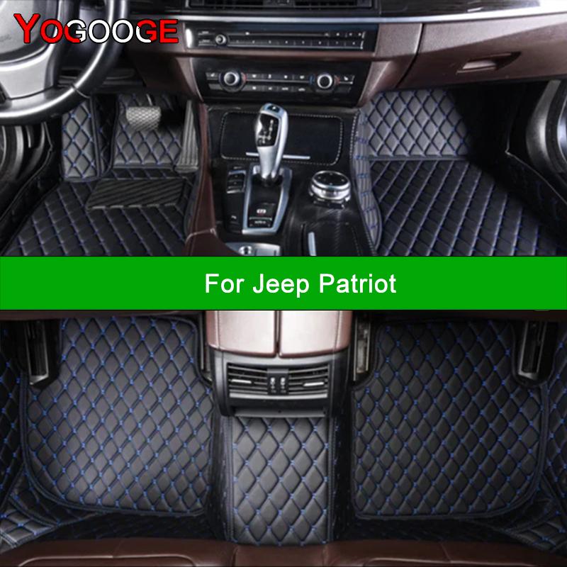Car Floor Mats For Jeep Patriot 2007-2017 Auto Carpets Foot Coche Accessorie
