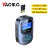 VAORLO TF-Karte Sender Empfänger 2 In 1 Wireless 5.3 Adapter Für Kopfhörer PC Laptop Auto Kik Plug & Play Mit 3,5 MM AUX 300 mAh Große Kapazität
