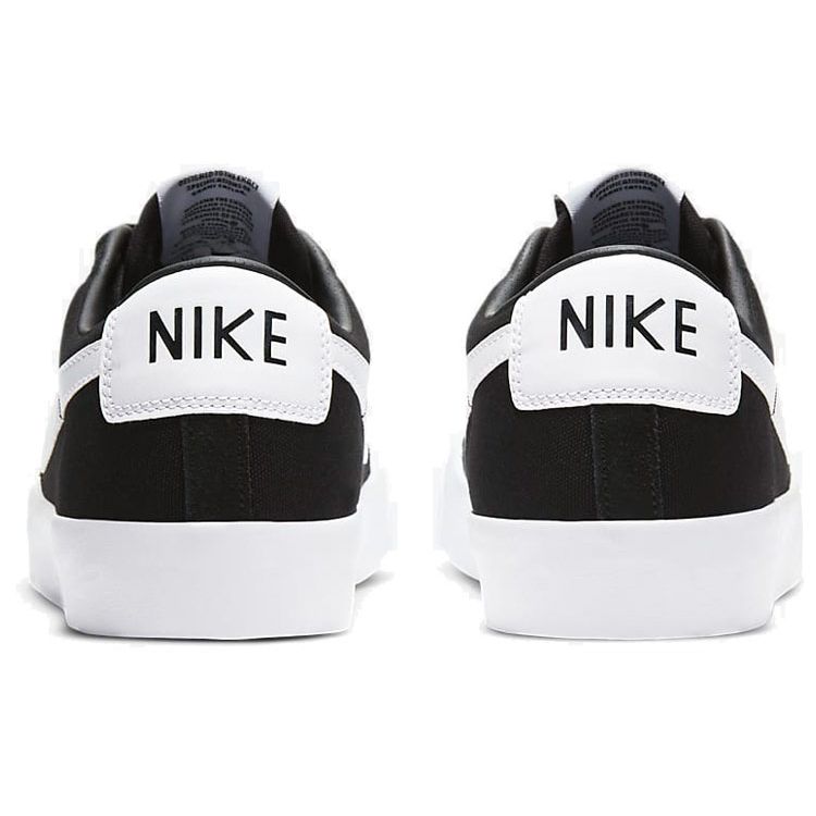 Nike Zoom Blazer Low Pro GT SB Черно-Белые Кроссовки Унисекс Гум-Светло-Коричневые DC7695-002