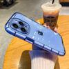 Роскошный прозрачный противоударный чехол для телефона для iPhone 15 Pro Max 14 13 12 11 X Xs Max XR 7 8 Plus Прозрачная бамперная крышка с ночной подсветкой