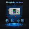 Digital Power Supply 0 60V 0 6.0A Adjustable Designs With USB Communication and Cooling Fan Systems High Performances