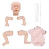 Наборы для кукол Reborn Baby 18 дюймов, принадлежности для самостоятельного изготовления кукол, реалистичные наборы для кукол Newborn Baby 18 дюймов