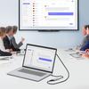 Многофункциональная USB-C док-станция с видеовыходом HDTV 4K 60 Гц, высокоскоростной передачей данных USB 3.0 и зарядкой PD 100 Вт