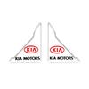 ACZ2  2pcs Car Exterior Decoration Door Corner Cover Anti-collision Sticker For KIA Cerato Soul Rio Ceed Sportage Sorento Picanto