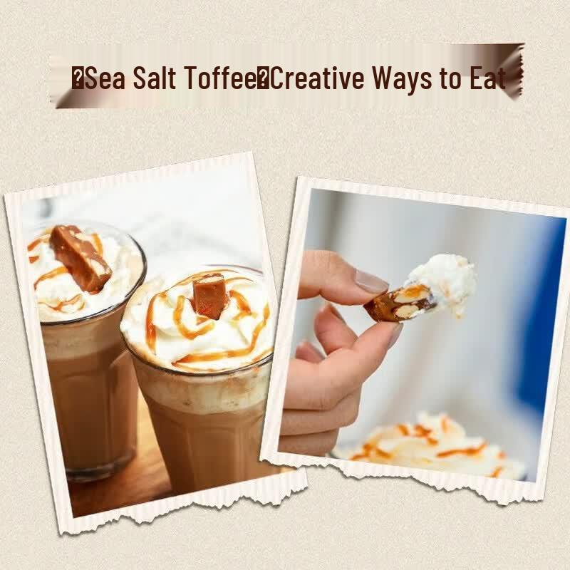Peet's Coffee Sea Salt Toffee Almond Caramel Nut Creamer