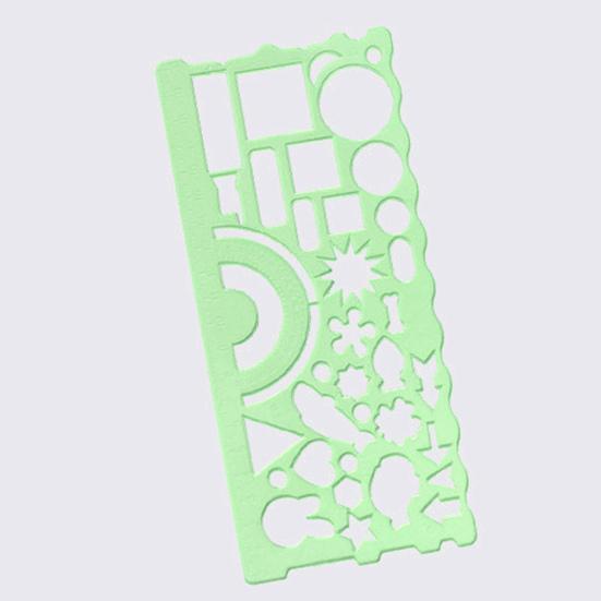 2 шт., прозрачная линейка для геометрического рисунка, многофункциональная, точная и простая в использовании, геометрический треугольник, транспортир, линейка