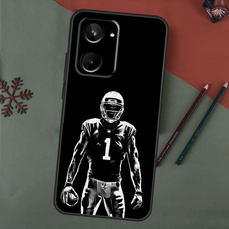 American football player sport Case For Realme 15 Pro GT7 GT6 C65 C67 C61 C53 C55 C51 C35 C63 C71 C75 11 12 13 14 Pro Plus