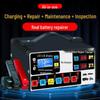 Intelligent 12V/24V Pure Copper Car Battery Charger with Automatic Pulse Repair and Full Charge Self-Stop
